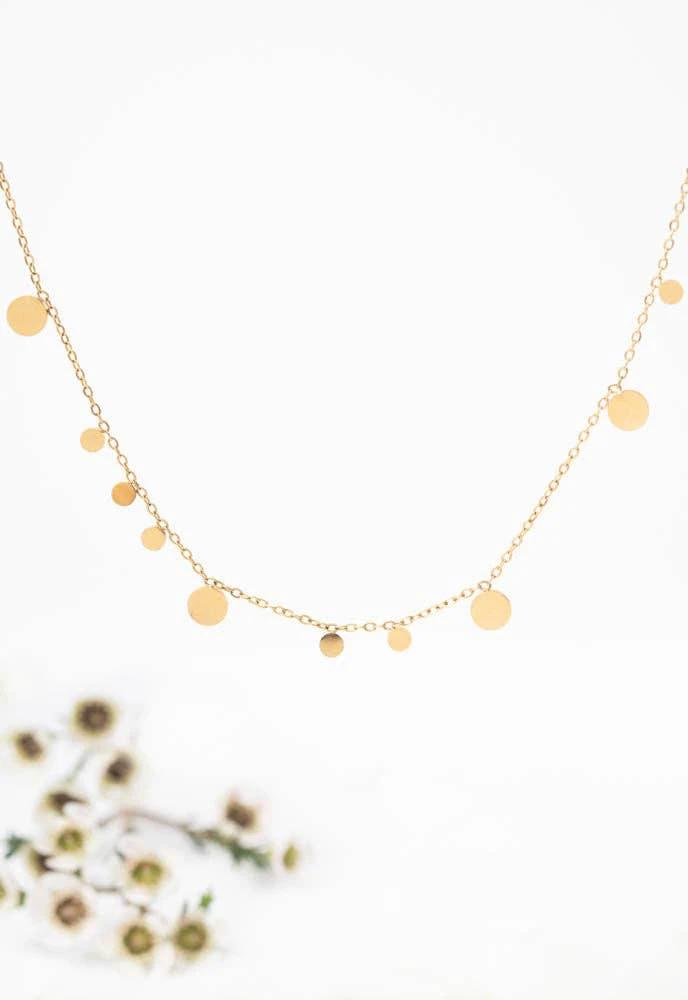 Confetti Gold Necklace