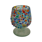 Confetti Rock Shot Glass | Handcrafted Mexican Cognac-Style Glass Mexican Shot Glass La Vie Bien Confetti Rock Shot Glass | Handcrafted Mexican Cognac-Style Glass