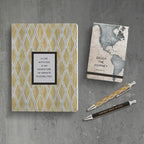 Confident Brave Devoted Pen Set | Set of 2 Giftable Pens in Box | Refillable | Gifts For Him by The Bullish Store