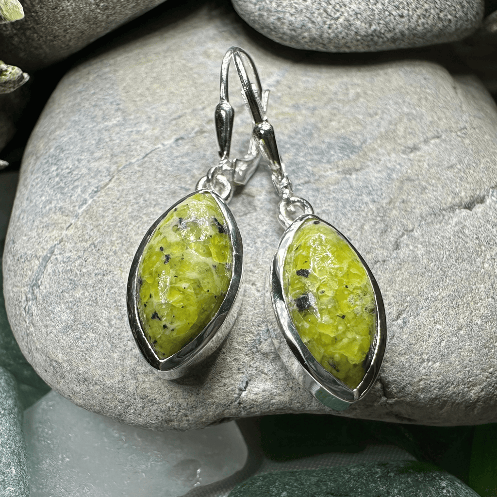 Connemara Marble Ireland Earrings Dangle Earrings La Vie Bien Connemara Marble Ireland Earrings