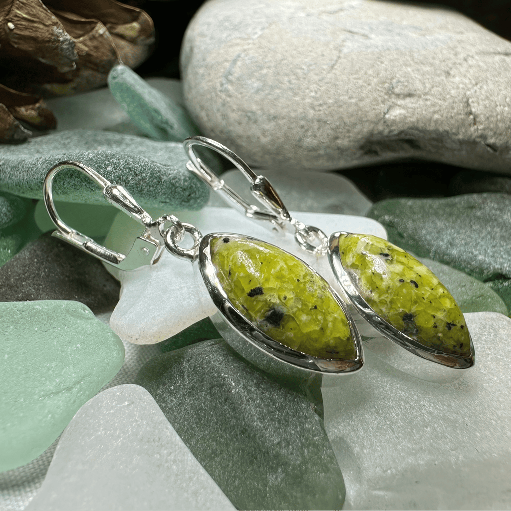 Connemara Marble Ireland Earrings Dangle Earrings La Vie Bien Connemara Marble Ireland Earrings