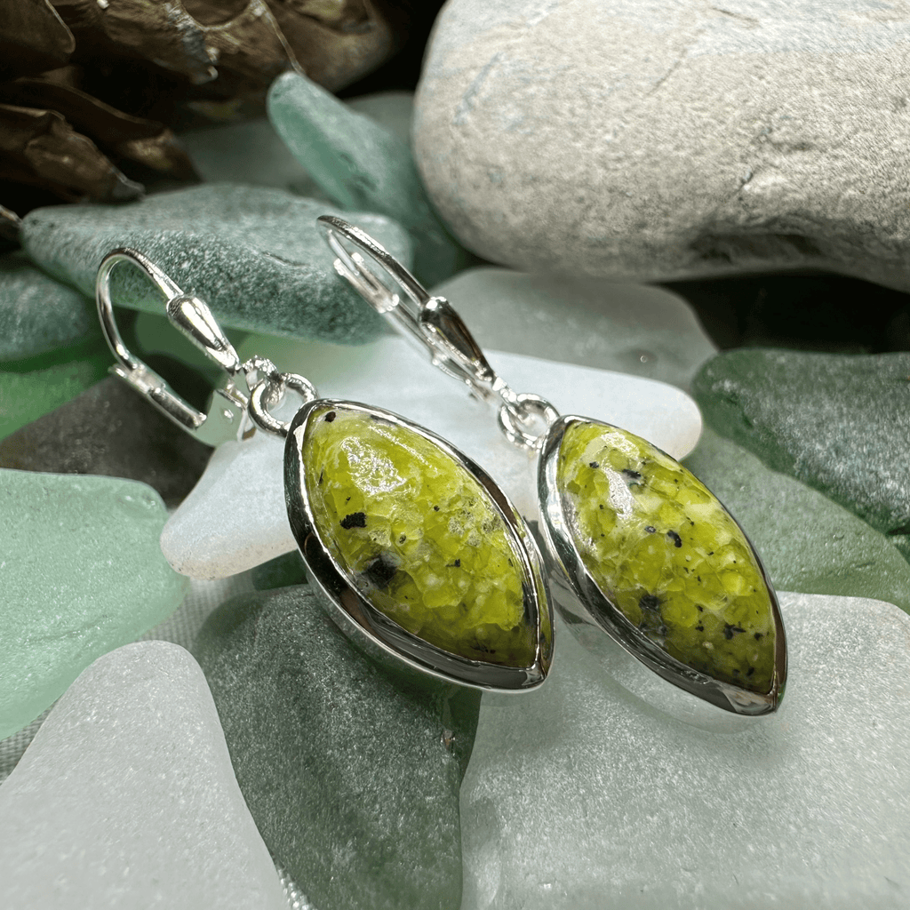 Connemara Marble Ireland Earrings Dangle Earrings La Vie Bien Connemara Marble Ireland Earrings