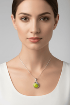 Connemara Marble Irish Simplicity Necklace Pendant La Vie Bien Connemara Marble Irish Simplicity Necklace