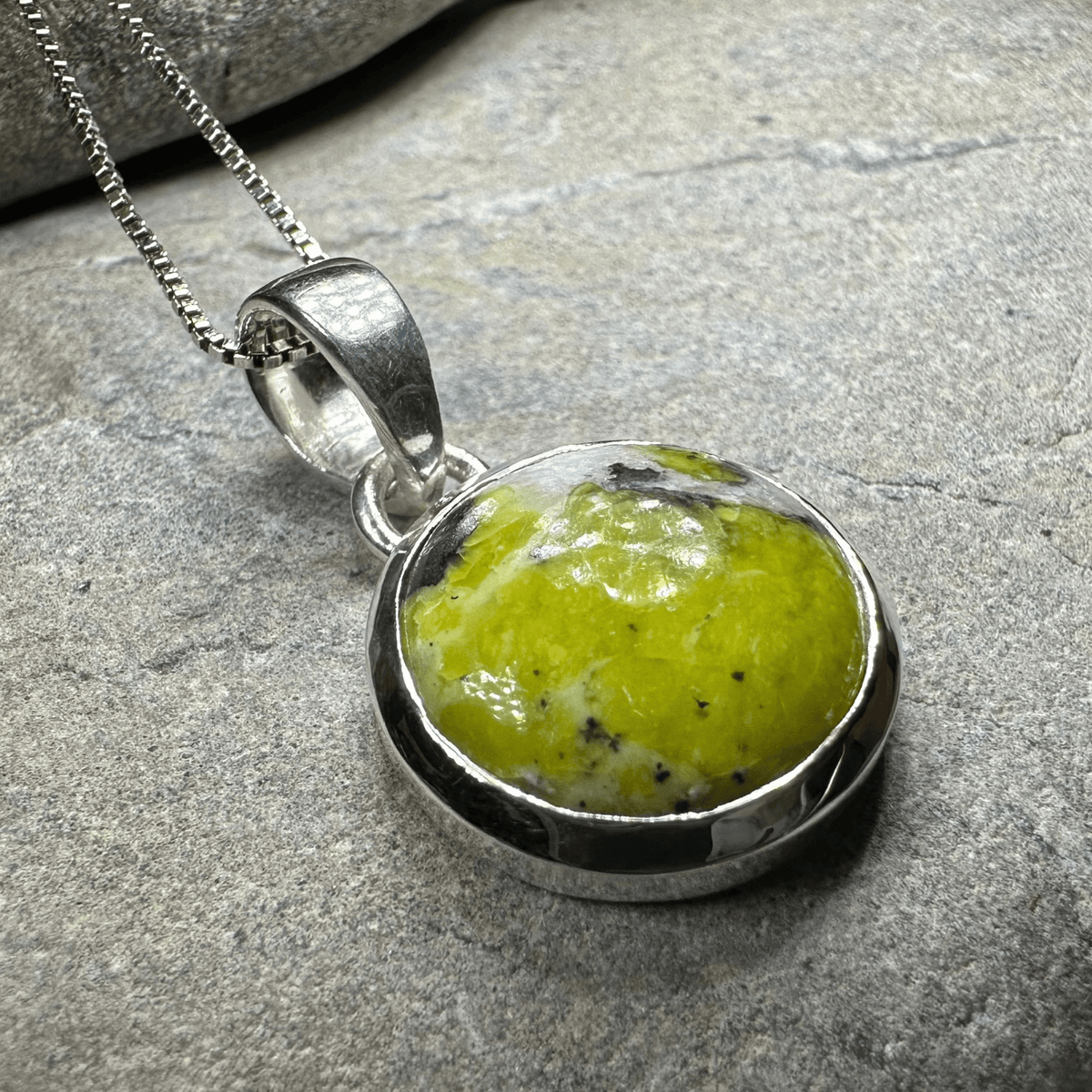 Connemara Marble Irish Simplicity Necklace Pendant La Vie Bien Connemara Marble Irish Simplicity Necklace