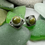 Connemara Marble Irish Valley Post Earrings Post Earrings La Vie Bien Connemara Marble Irish Valley Post Earrings