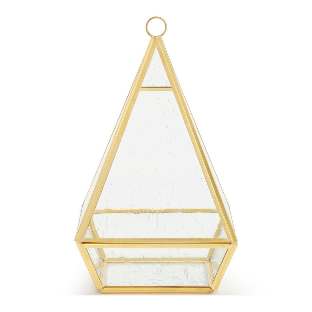 Conservatory Frosted Brass Ornament - Large & Small Accent Decor La Vie Bien Conservatory Frosted Brass Ornament - Large & Small