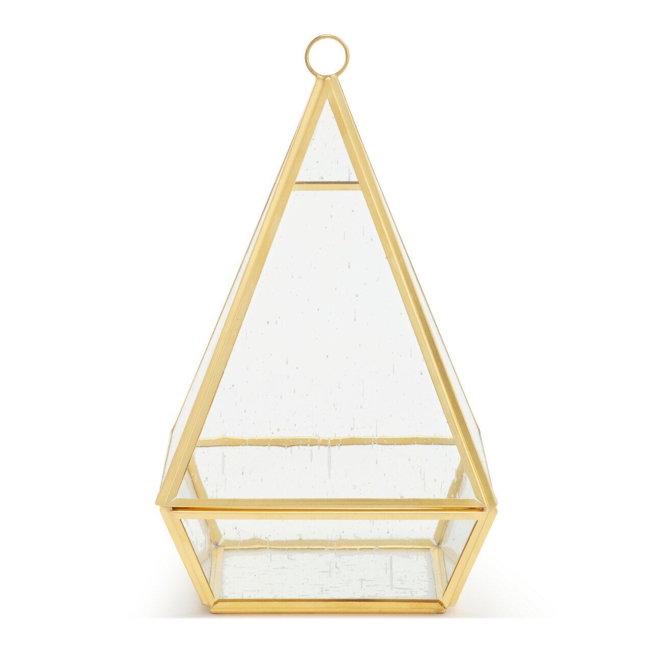 Conservatory Frosted Brass Ornament - Large & Small Accent Decor La Vie Bien Conservatory Frosted Brass Ornament - Large & Small
