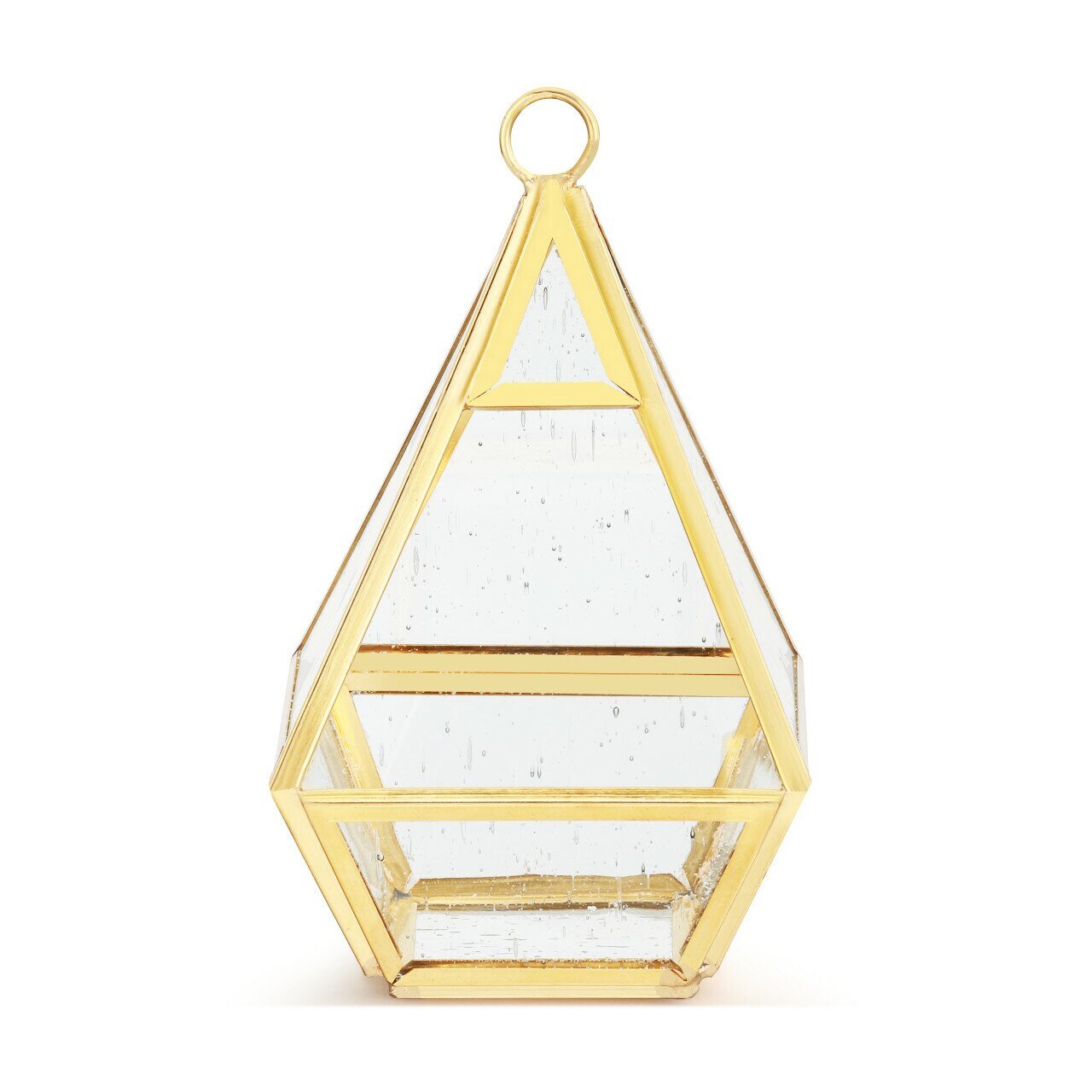 Conservatory Frosted Brass Ornament - Large & Small Accent Decor La Vie Bien Conservatory Frosted Brass Ornament - Large & Small