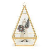 Conservatory Frosted Brass Ornament - Large & Small Accent Decor La Vie Bien Conservatory Frosted Brass Ornament - Large & Small