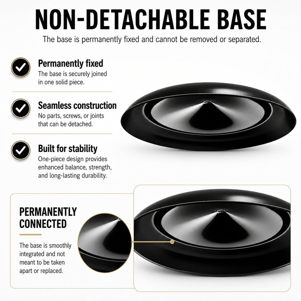 Contemporary Double Circle Black Painted Metal Ornament Display Stand 8.2 Inches Ornament Stands La Vie Bien Contemporary Double Circle Black Painted Metal Ornament Display Stand 8.2 Inches