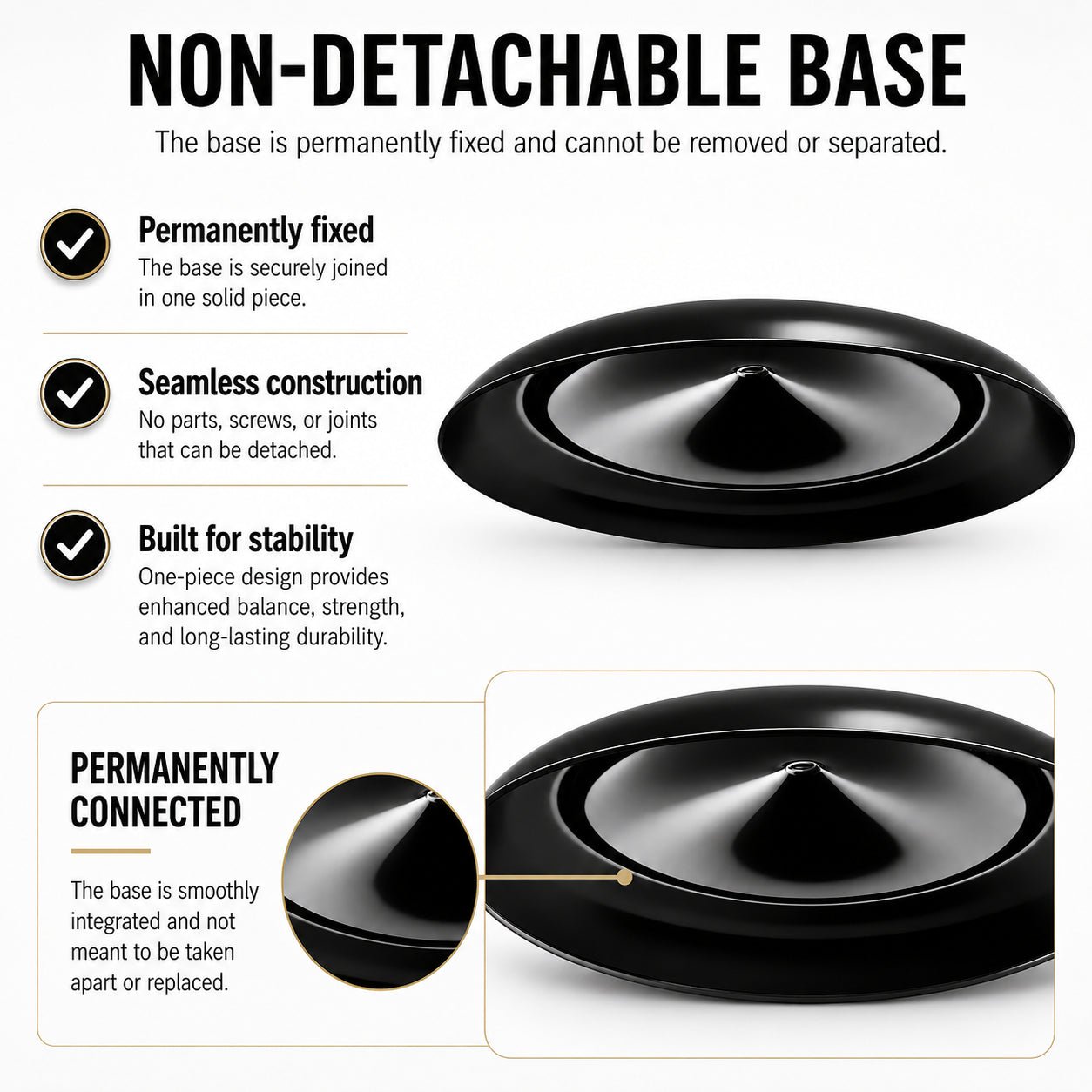 Contemporary Double Circle Black Painted Metal Ornament Display Stand 8.2 Inches Ornament Stands La Vie Bien Contemporary Double Circle Black Painted Metal Ornament Display Stand 8.2 Inches