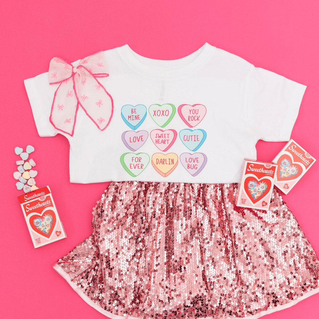 Conversation Hearts by Benny and Ray Apparel