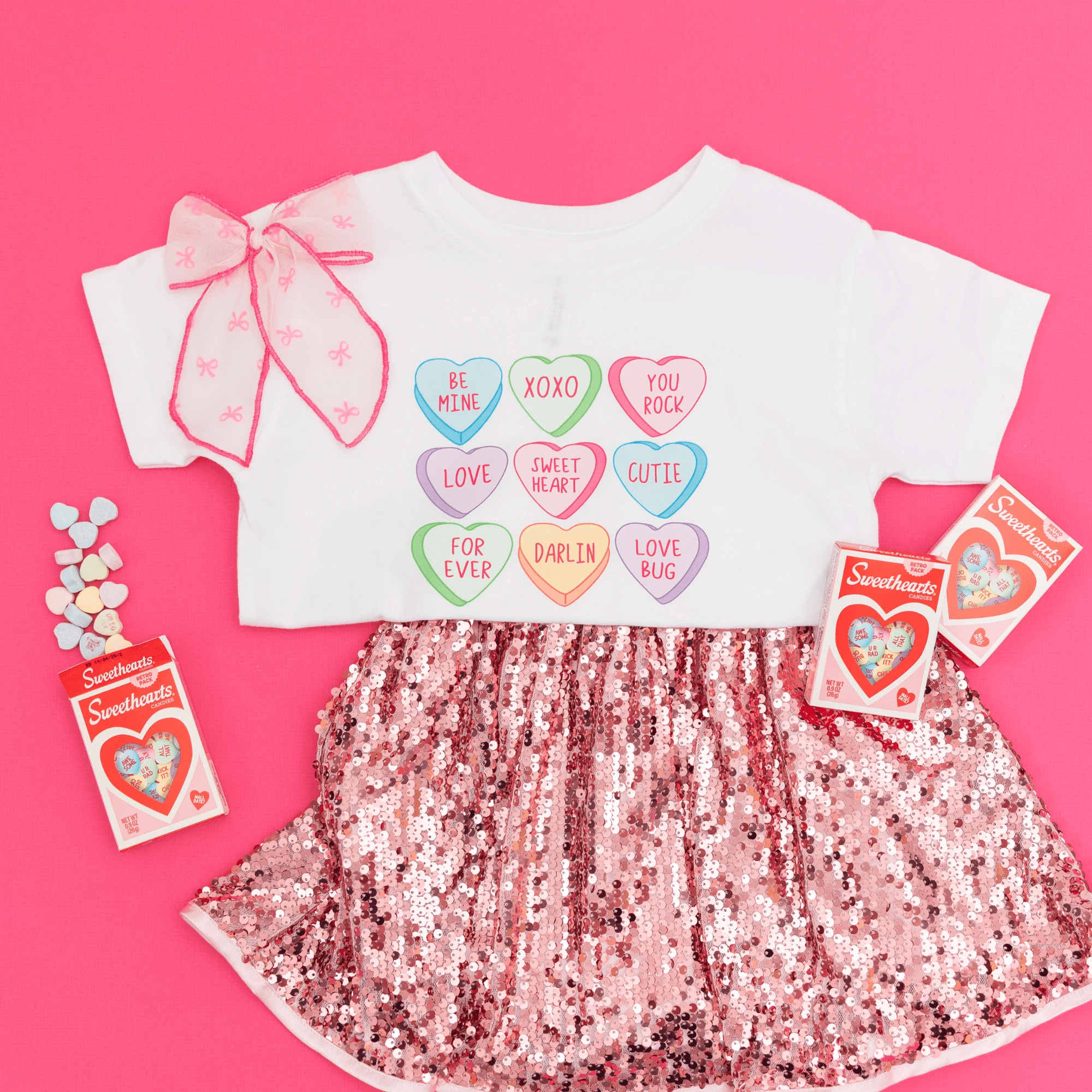 Conversation Hearts by Benny and Ray Apparel