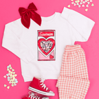 Conversation Hearts toddler or youth Sweater by Benny and Ray Apparel