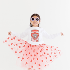 Conversation Hearts toddler or youth Sweater by Benny and Ray Apparel