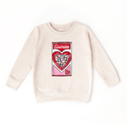 Conversation Hearts toddler or youth Sweater by Benny and Ray Apparel