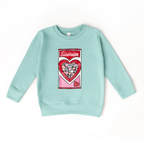 Conversation Hearts toddler or youth Sweater by Benny and Ray Apparel