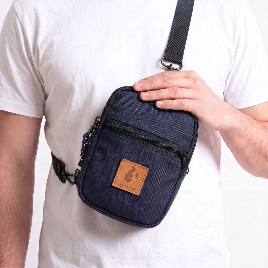 Convertible Canvas Crossbody Sling Bag 1L | Rozi Sling Bags La Vie Bien Convertible Canvas Crossbody Sling Bag 1L | Rozi