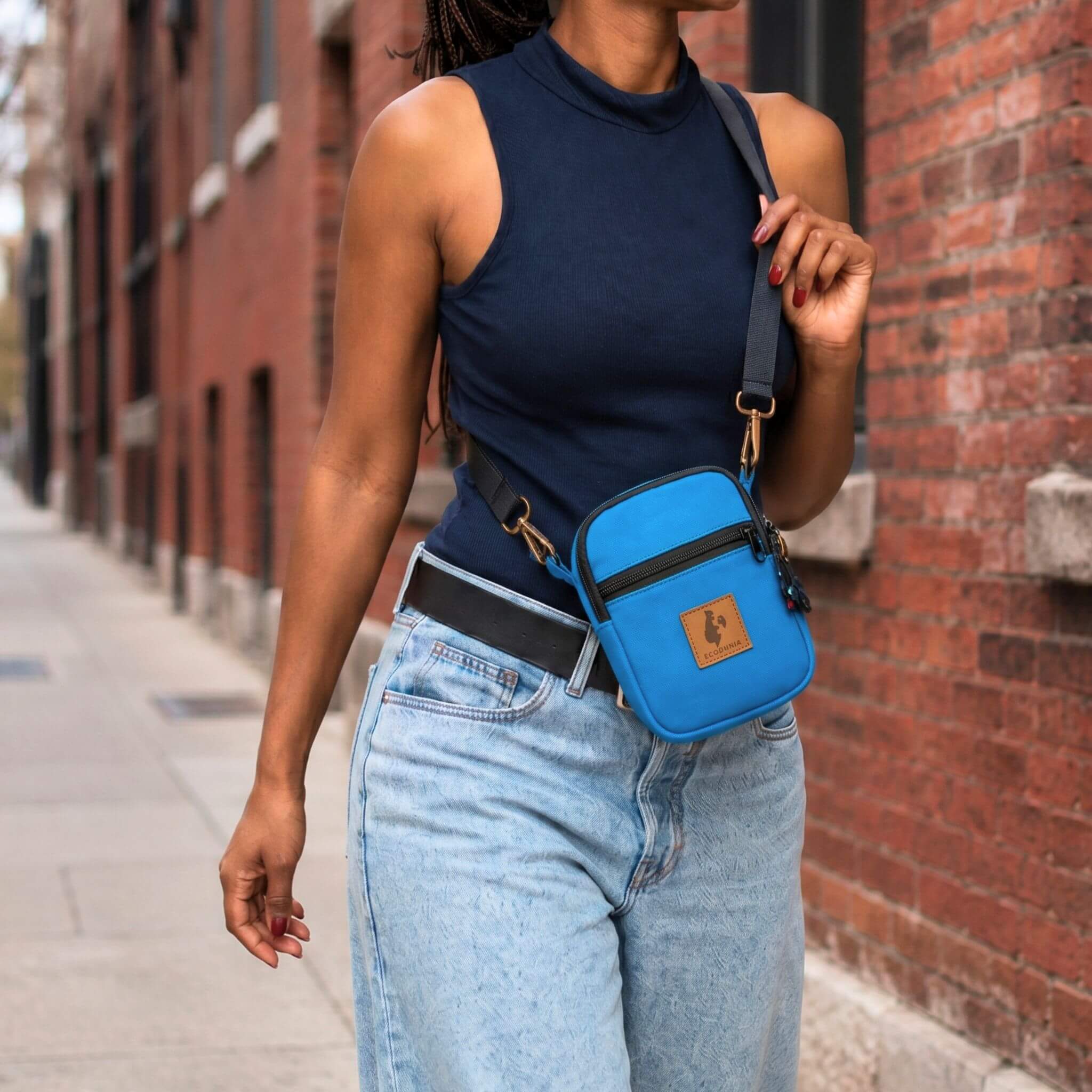 Convertible Canvas Crossbody Sling Bag 1L | Rozi Sling Bags La Vie Bien Convertible Canvas Crossbody Sling Bag 1L | Rozi