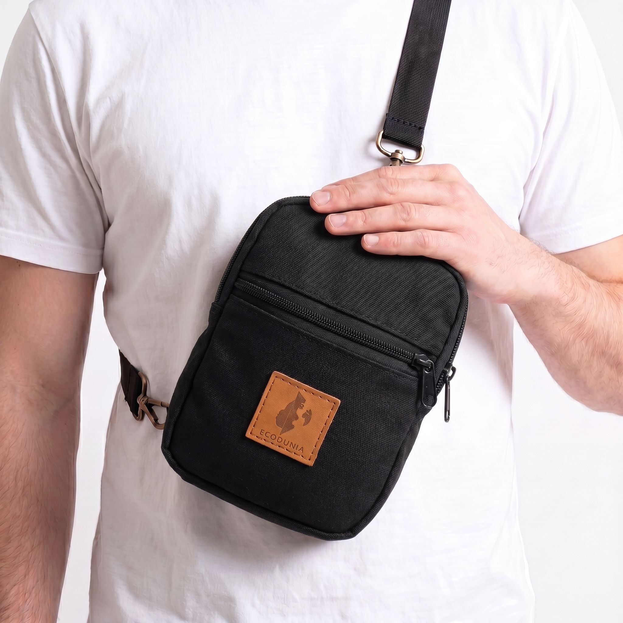 Convertible Canvas Crossbody Sling Bag 1L | Rozi Sling Bags La Vie Bien Convertible Canvas Crossbody Sling Bag 1L | Rozi
