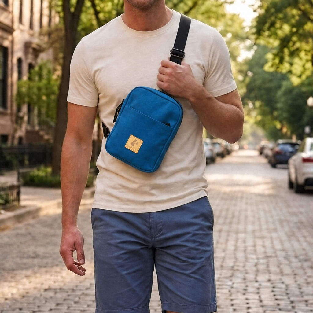 Convertible Canvas Crossbody Sling Bag 2L | Rozi Sling Bags La Vie Bien Convertible Canvas Crossbody Sling Bag 2L | Rozi