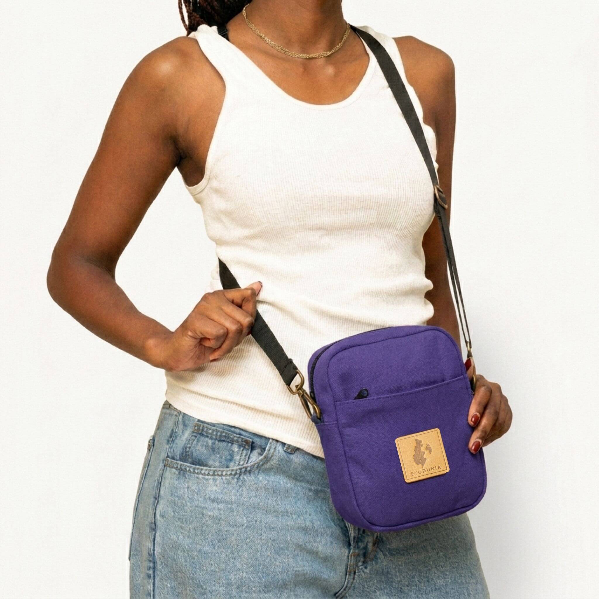 Convertible Canvas Crossbody Sling Bag 2L | Rozi Sling Bags La Vie Bien Convertible Canvas Crossbody Sling Bag 2L | Rozi