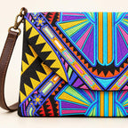 Convertible Embroidered Clutch Crossbody Bag - Thailand Crossbody La Vie Bien Convertible Embroidered Clutch Crossbody Bag - Thailand