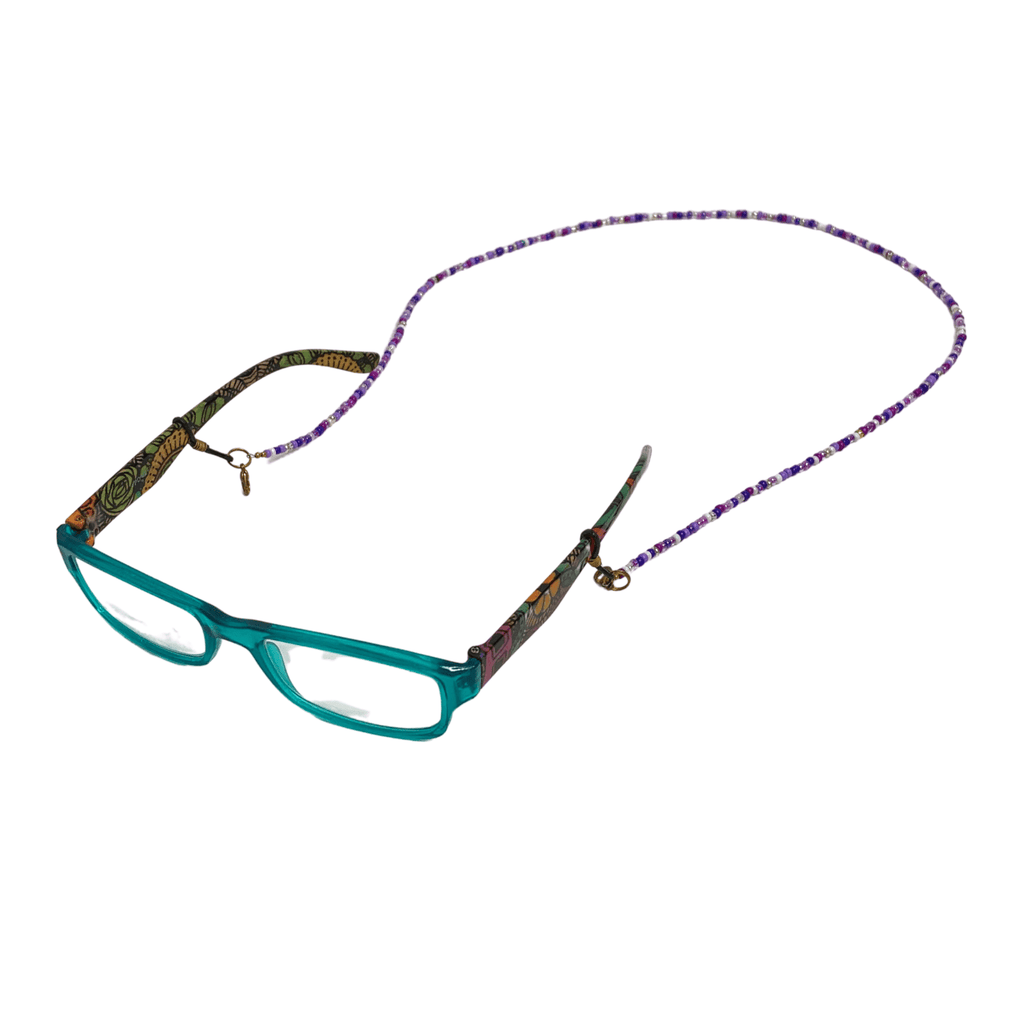 Convertible Seed Bead Sunglass Straps | Mask Chain - Thailand Eyeglass Chain La Vie Bien Convertible Seed Bead Sunglass Straps | Mask Chain - Thailand