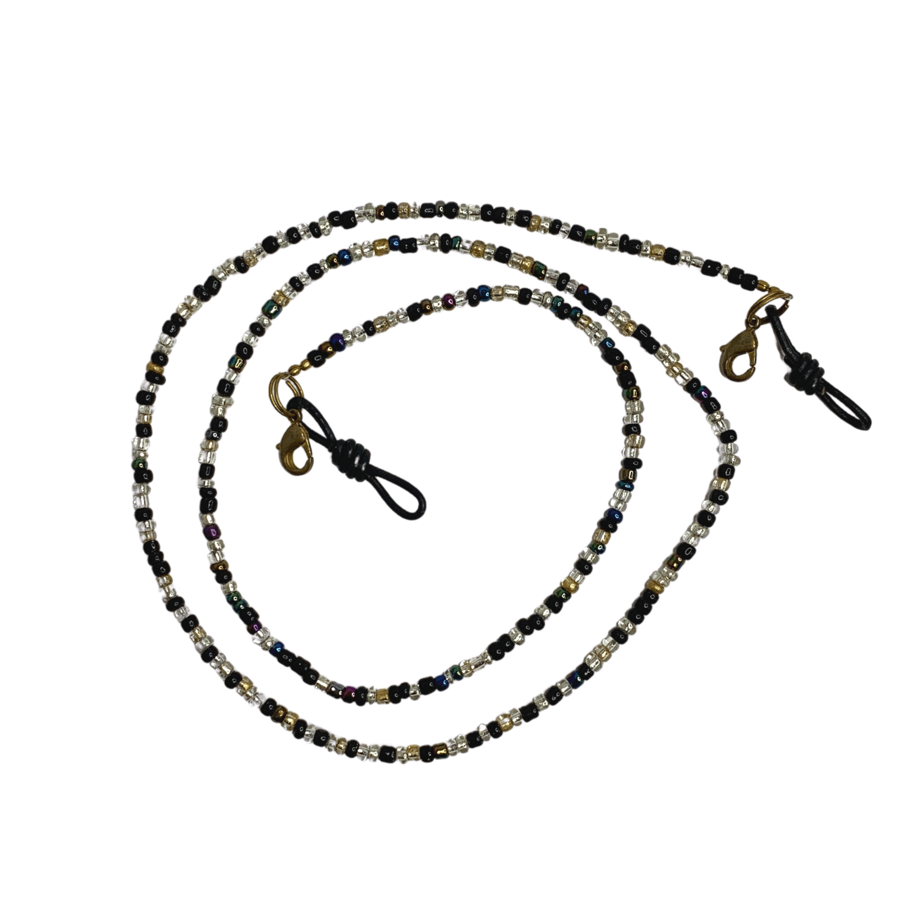 Convertible Seed Bead Sunglass Straps | Mask Chain - Thailand Eyeglass Chain La Vie Bien Convertible Seed Bead Sunglass Straps | Mask Chain - Thailand