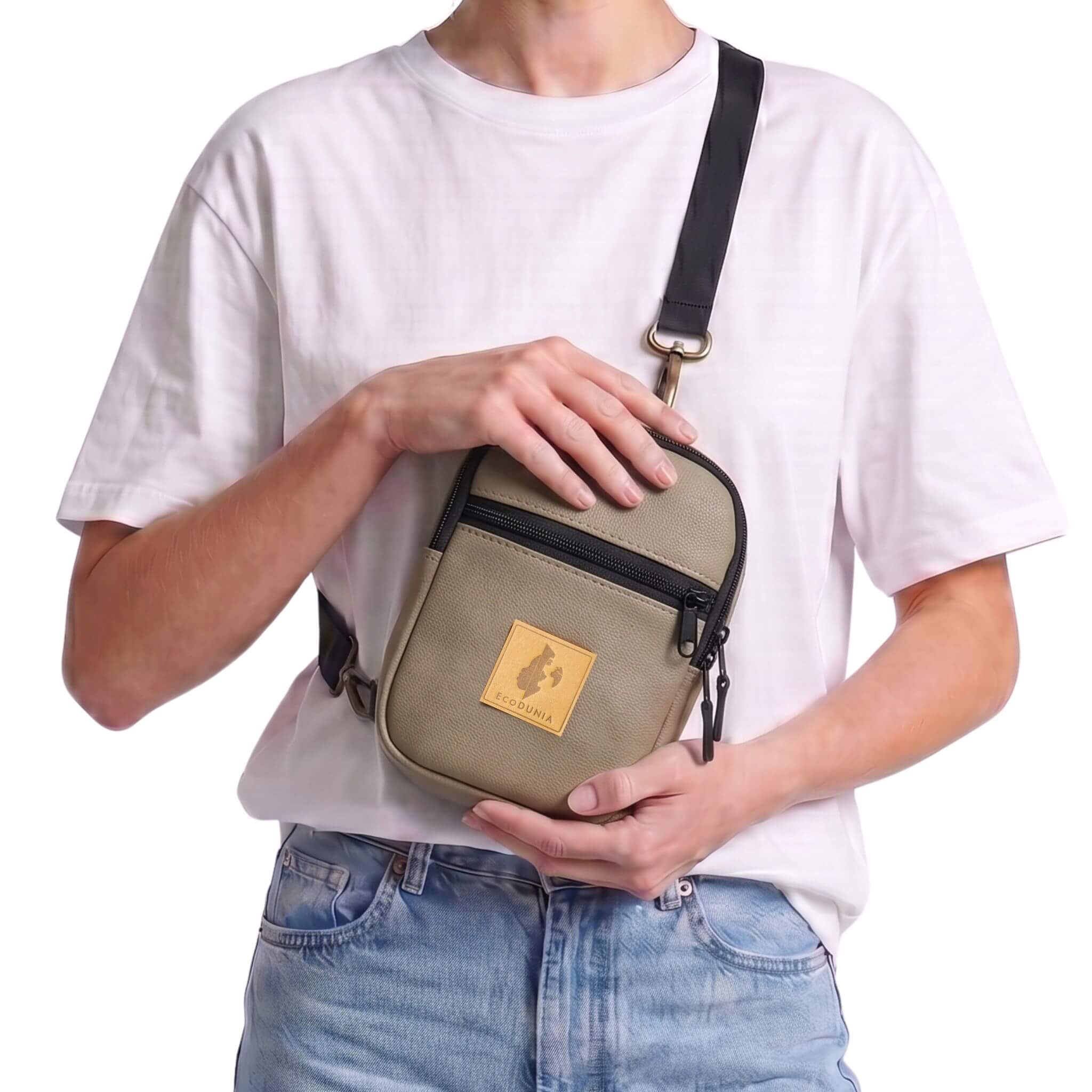 Convertible Vegan Leather Crossbody Sling Bag 1L | Rozi Sling Bags La Vie Bien Convertible Vegan Leather Crossbody Sling Bag 1L | Rozi