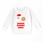 Cookie Baking Crew toddler and youth Sweatshirt, Christmas collection by Benny and Ray Apparel