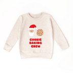 Cookie Baking Crew toddler and youth Sweatshirt, Christmas collection by Benny and Ray Apparel