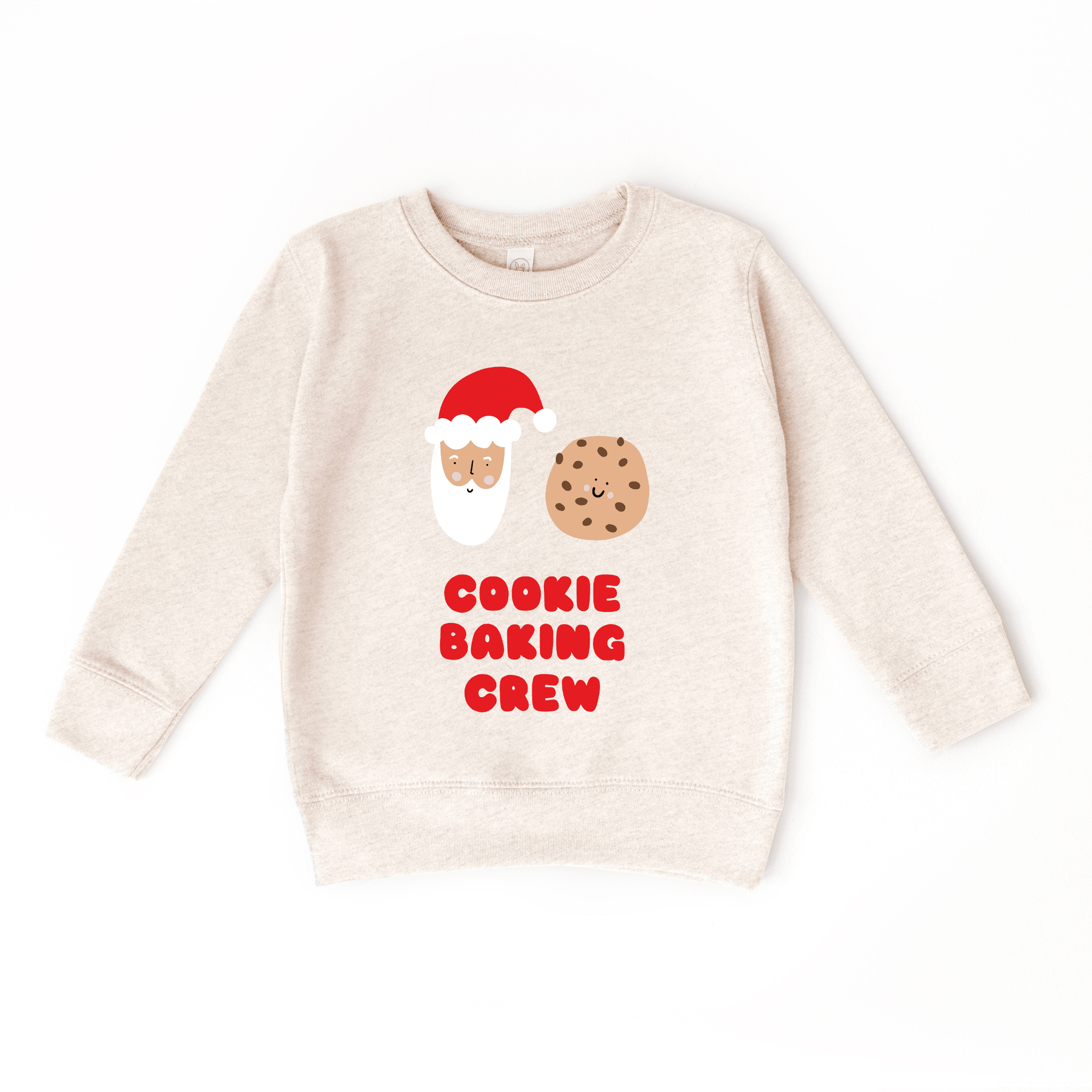 Cookie Baking Crew toddler and youth Sweatshirt, Christmas collection by Benny and Ray Apparel