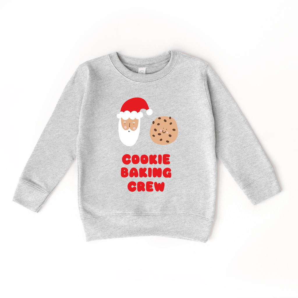 Cookie Baking Crew toddler and youth Sweatshirt, Christmas collection by Benny and Ray Apparel
