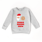 Cookie Baking Crew toddler and youth Sweatshirt, Christmas collection by Benny and Ray Apparel