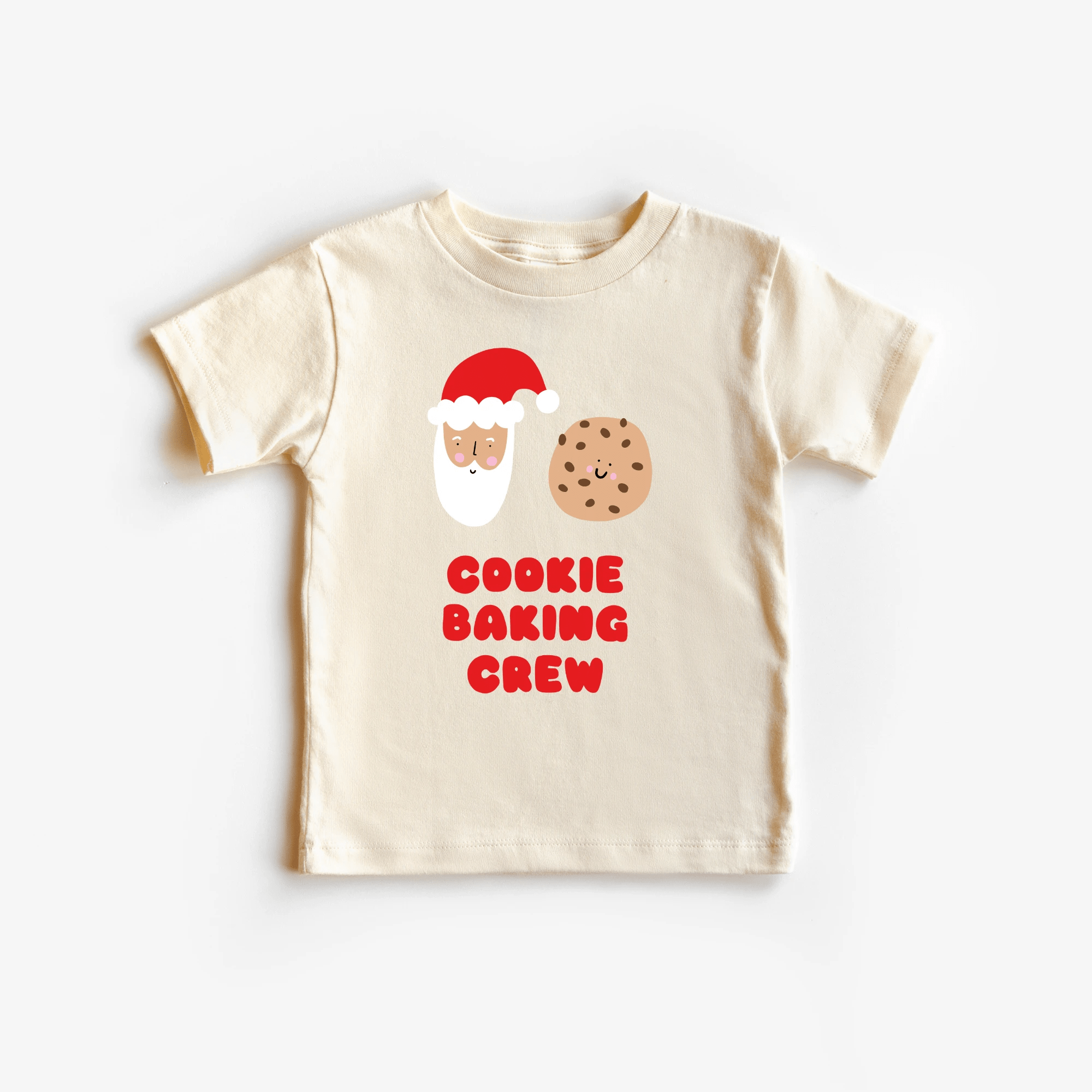 Cookie Baking Crew toddler or youth tee shirt, Christmas collection by Benny and Ray Apparel