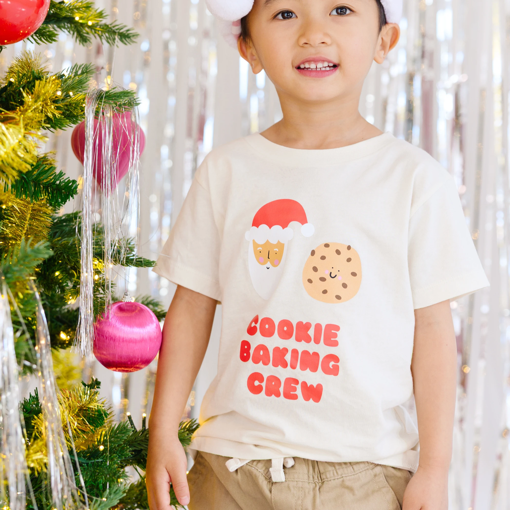 Cookie Baking Crew toddler or youth tee shirt, Christmas collection by Benny and Ray Apparel
