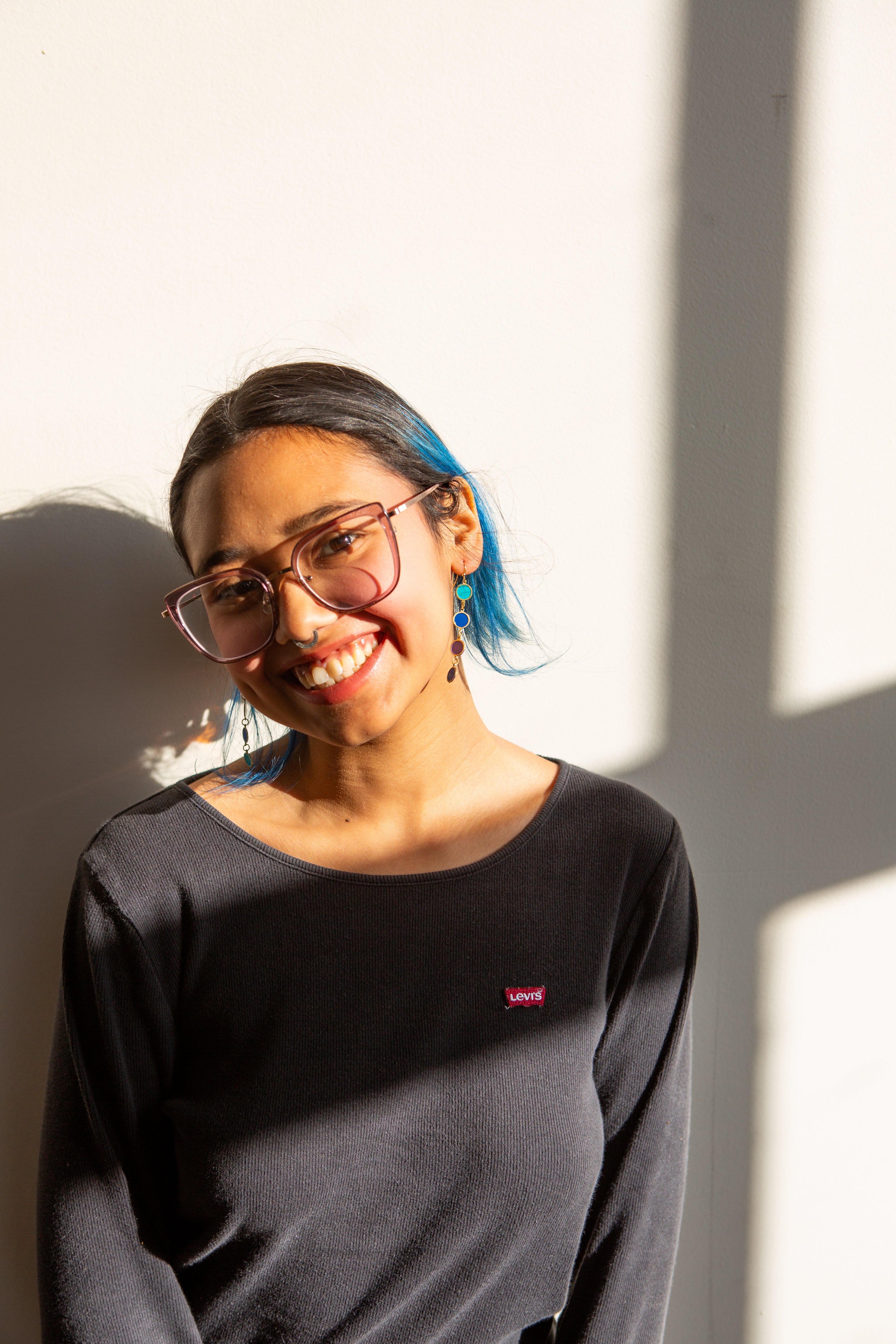 Color Study Enamel Earrings