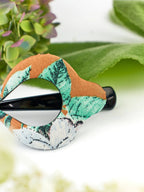 Copper Floral Arc Hair Clip by Ash & Rose