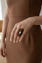 Copper knitted Ring Rings La Vie Bien Copper knitted Ring