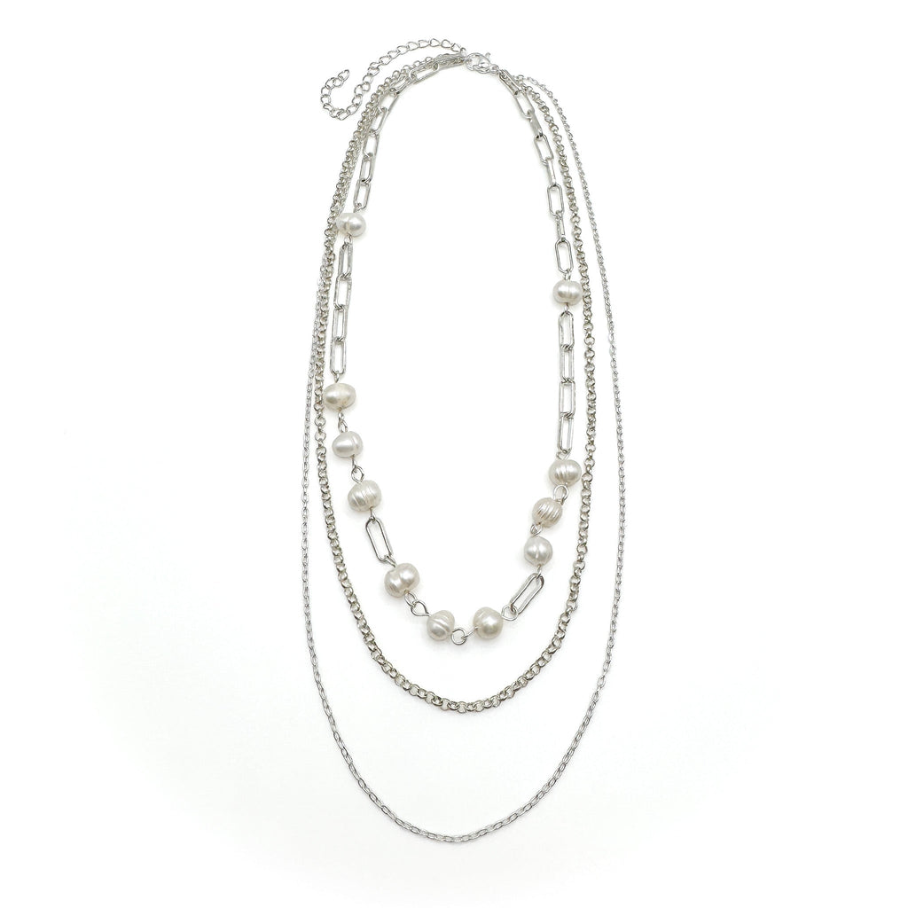 Coquette silver necklace Necklaces La Vie Bien Coquette silver necklace