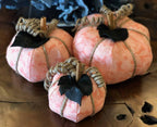 Coral Sea Fan Fabric Pumpkin - 3 Sizes Accent Decor La Vie Bien Coral Sea Fan Fabric Pumpkin - 3 Sizes