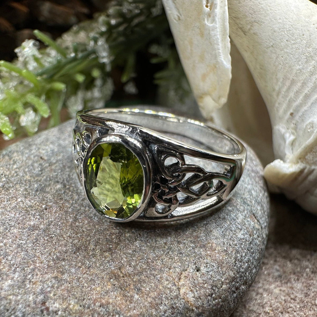 Coralina Celtic Knot Ring Ring La Vie Bien Coralina Celtic Knot Ring