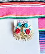 Corazon Eterno in Pearl Earrings La Vie Bien Corazon Eterno in Pearl