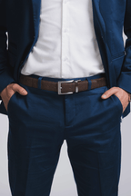 Cork Reversible Men's Belt (Brown/Black) Belts La Vie Bien Cork Reversible Men's Belt (Brown/Black)