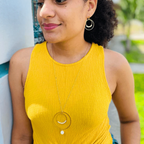 Cornerstone necklace by Alegria Accessories Inc