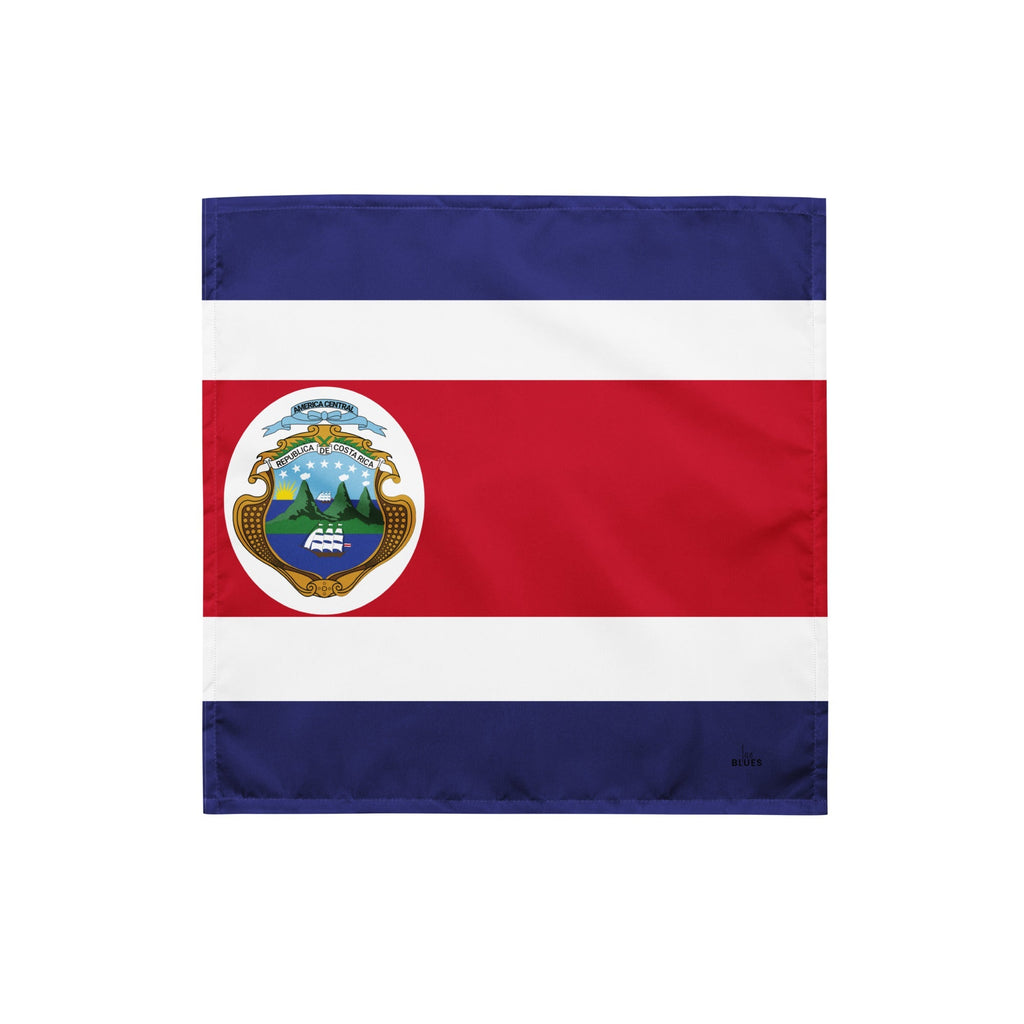Costa Rica Flag Bandana All-Over Print Bandana La Vie Bien Costa Rica Flag Bandana