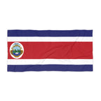 Costa Rica Flag Beach Towel Beach Towel (Generic Brand) La Vie Bien Costa Rica Flag Beach Towel