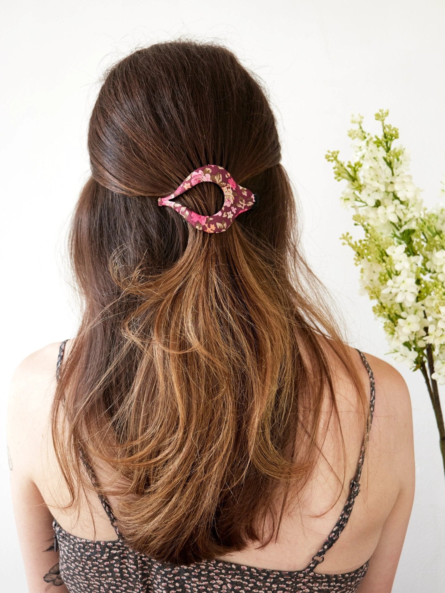 Cottage Rose Arc Hair Clip by Ash & Rose