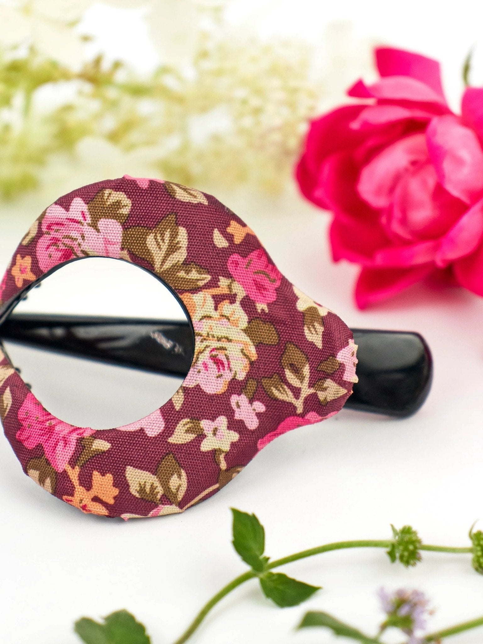 Cottage Rose Arc Hair Clip by Ash & Rose